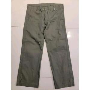 Diesel Parachute Womens Cargo Pants Khaki Green Military Relaxed 36